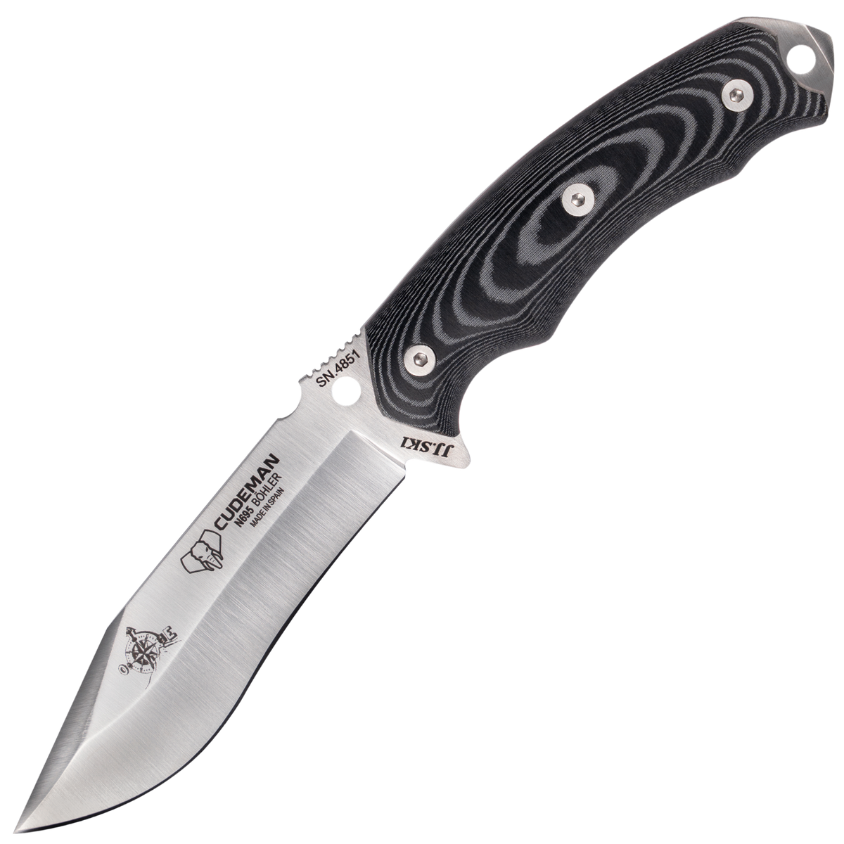 Cudeman JJSK1 Micarta negra