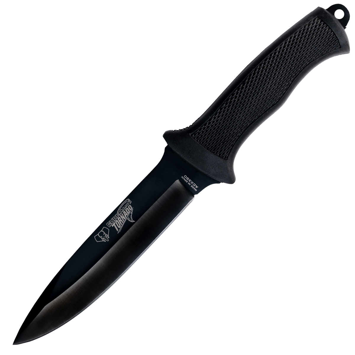 Cudeman TORNADO Caucho Negro Pavonado