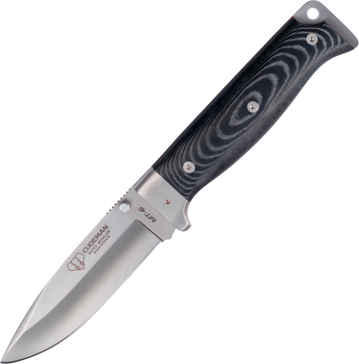 Cudeman MT-6 Micarta negra