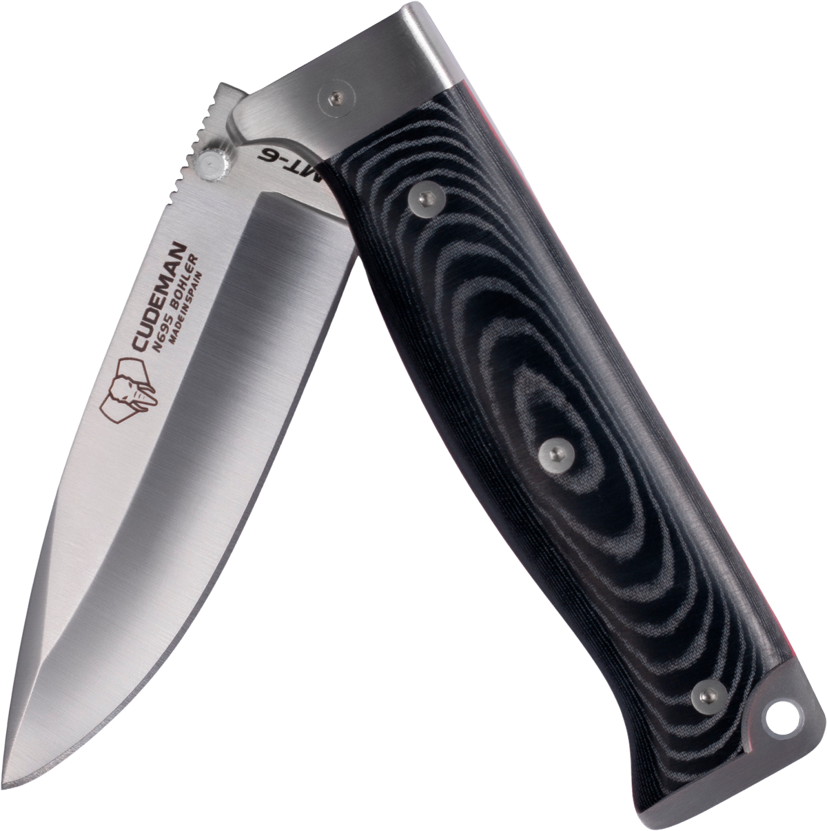 Cudeman MT-6 Micarta negra