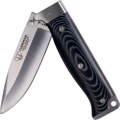 Cudeman MT-6 Micarta negra