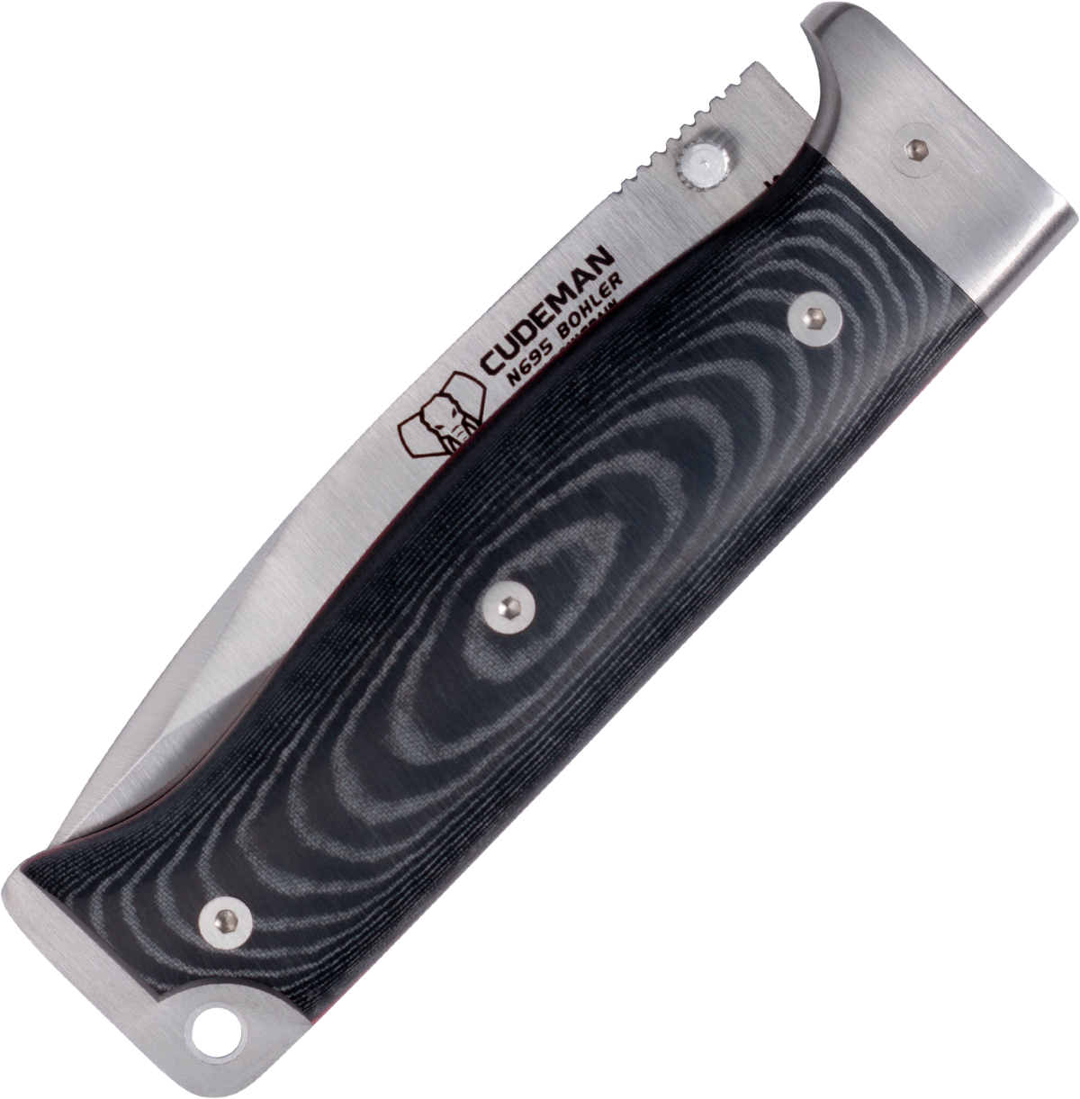 Cudeman MT-6 Micarta negra