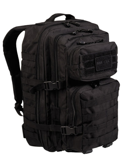 MOCHILA DE ASALTO NEGRA 36 LT