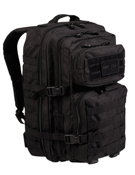 MOCHILA DE ASALTO NEGRA 36 LT